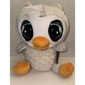 2018 FAO Schwarz Hoots The Interactive Owl Plush Toy w Leaf Works 14" EUC